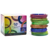 3Doodler FLOW-TRIFILLS 3D-printmateriaal Polymelkzuur Zwart, Blauw, Koper, Goud, Groen, Paars, Rood 260 g