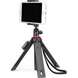 JOBY TelePod™ Mobile Tripod 1/4 inch Zwart Incl. smartphonehouder, Kogelkop