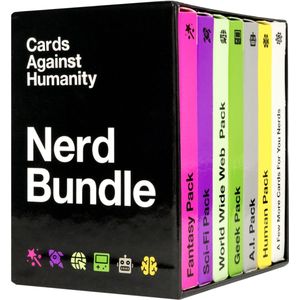 Cards Against Humanity Nerd Bundle  6 Themed Packs + 10 All-new Cards