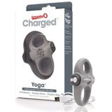 The Screaming O - Charged Yoga Vibe Ring Grijs