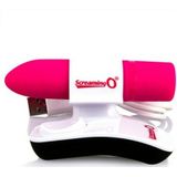 The Screaming O Charged Positive Bullet Vibrator Remote Control - Roze