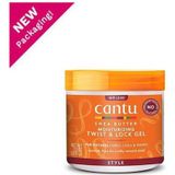 Cantu - Moisturizing Twist & Lock - Stylinggel - 370 g