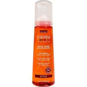 Cantu for Natural Hair Wave Whip Curling Mousse