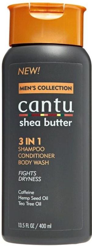 CANTU - MEN - 3IN1 SHAMPOO 13,5OZ
