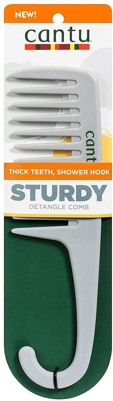 Cantu Sturdy Detangle Comb Thick Teeth Shower Hook - Kam - Anti-haar klit
