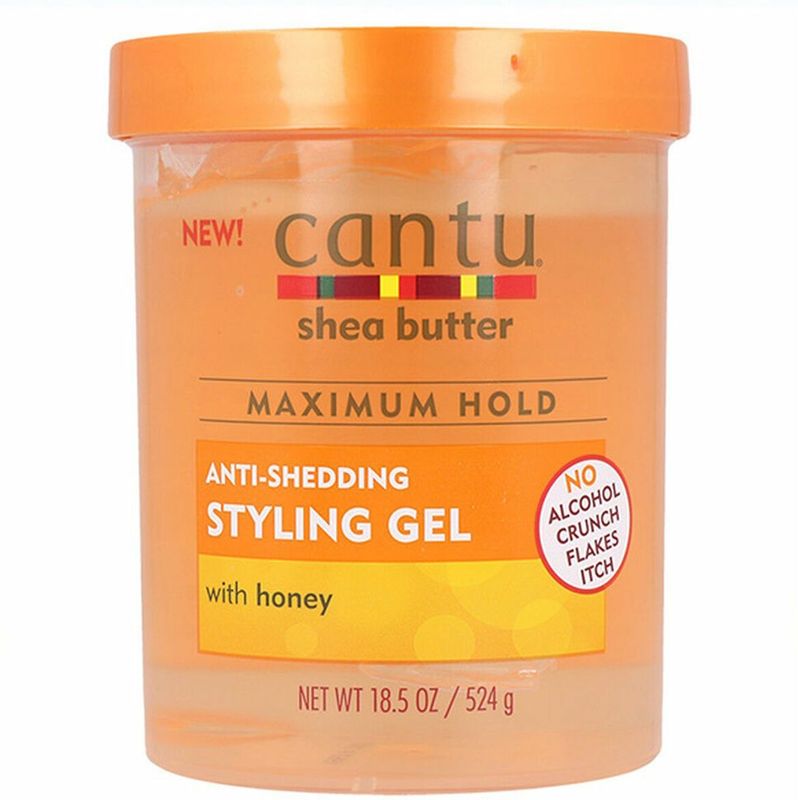 Vormende Gel Cantu Anti-Shedding Honing (524 g)