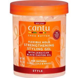 Cantu Natural Styling Gel Jamaican Black Castor Oil Braiding 524g