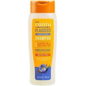 CANTU Flaxeed Smoothing Shampoo met lijnzaadolie en sheaboter 13,5 oz 399,2 ml (Pack van 1)