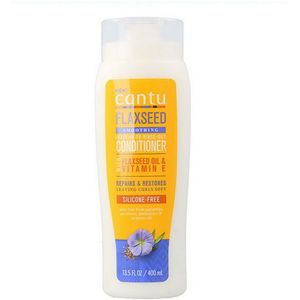 Conditioner Flaxseed Smoothing Leave-In Or Rinse-Out Cantu (400 ml)