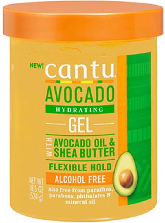 Cantu Avocado Hydrating Gel Flexible Hold 18.5oz