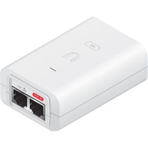 Ubiquiti POE-adapter, wit (POE-24-12W) [compatibel met vele PoE-apparaten], POE 24-12W-WH