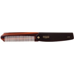 Uppercut Deluxe - CT7 Flip Comb - Haarstyling Tool - 195 mm - Schildpad-look