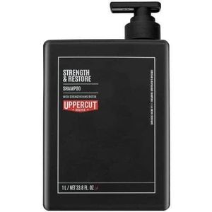 Uppercut Deluxe Heren Haarverzorging Strength & Restore Shampoo 1000 ml (€ 49,99 / 1 l)