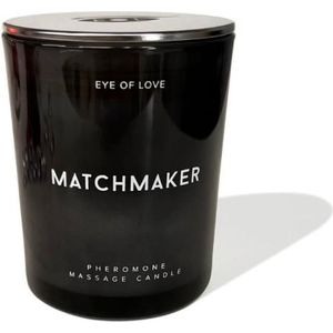 EOL Matchmaker Feromonen Massage Kaars - Zwart