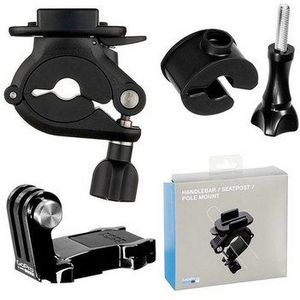 GoPro Kamerazubehör-Set Handlebar / Seatpost /Pole Mount, (1 tlg)