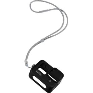 GoPro - Sleeve + Lanyard - Zwart - Siliconen Hoes voor HERO9