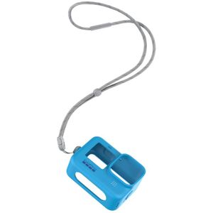 GoPro Sleeve + Lanyard Blue voor Hero 9 Black