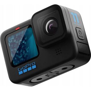 GoPro CHDHX-111-RW HERO11 Black - Waterdichte actiecamera met 5.3K60 Ultra HD-video, 27MP foto's, 1/1.9"" beeldsensor, live streaming, webcam, stabilisatie,zwart