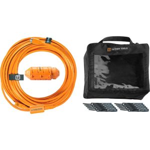 Tether Tools USB-C naar Micro-B- kabel-system 9,40m oranje