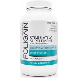 FOLIGAIN â€“ Haargroei Capsules - Supplement tegen Haaruitval - Voor Langer, Gezonder en Dikker Haar - Hair Vitamins â€“ 120 stuks