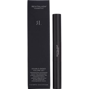 Revitalash Double-Ended Volume Set - Mascara / Primer - Zwart