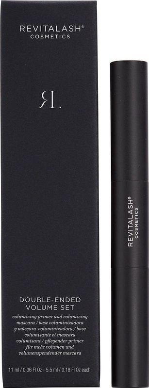 Revitalash Double-Ended Volume Set - Mascara / Primer - Zwart