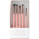 Luxie Beauty 5 Piece Rose Gold Eye Essential Brush Set
