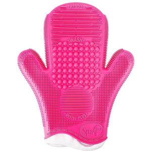 Sigma 2x Spa Brush Cleaning Glove Penselenreiniger PINK - PINK