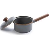 Barebones SAUCEPAN ENAMEL SLATE GREY - Steelpannen - Slate Grey