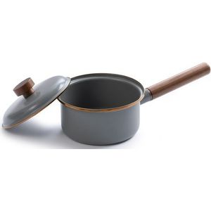 Barebones SAUCEPAN ENAMEL SLATE GREY - Steelpannen - Slate Grey