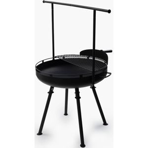 Barebones Cowboy Fire Pit Grill System/Grill Systeem Bbq Houtskool barbecue