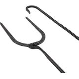 Barebones - Cowboy Cooking Roaster - Vorken Set - Zwart - Set van 2