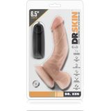 Dr. Skin - Dr. Ken - Gebogen vibrerende dildo - 13 cm