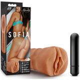 M For Men - Sofia Masturbator Met Bullet Vibrator - Vagina