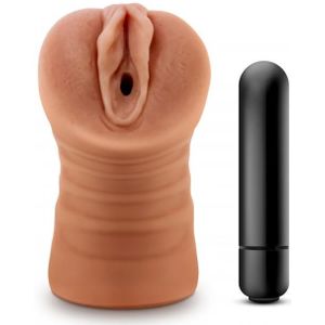 Vagina masturbator Julietta met vibratiebullet M for Men