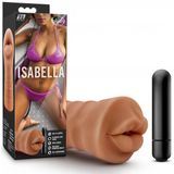 Mond masturbator Isabella met vibratiebullet M for Me
