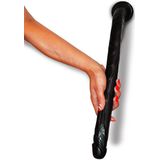 Jet Black Mamba lange dildo 48 cm