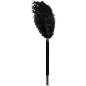 Blush Noir Soft Feather Tickler veren kietelaar Black 37 cm