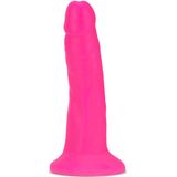 NEO ELITE 6INCH COCK NEON PINK