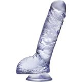 B Yours - Plus - Hearty ‘n’ Hefty - Transparante dildo - 22,9 cm