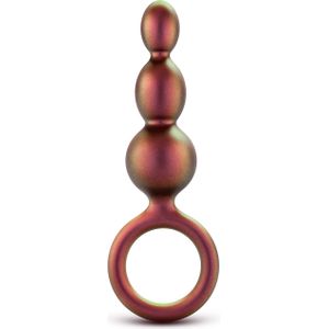 Buttplug Beaded Copper Anal Adventures