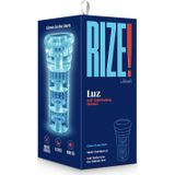 Rize - Luz Glow in the Dark Masturbator - Transparant
