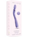 WELLNESS ETERNAL WAND BLUSH PAARS - WAND VIBRATOR MET AFSTANDSBEDIENING