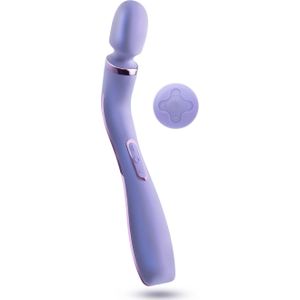 WELLNESS ETERNAL WAND BLUSH PAARS - WAND VIBRATOR MET AFSTANDSBEDIENING