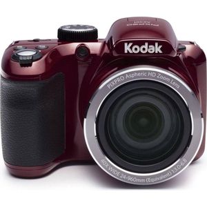 KODAK Pixpro AZ401 - Digitale Bridge-Kamera 16 MP, Videoaufzeichnung, Weitwinkel 24 mm, 7,6 cm LCD-Display, 180° Panorama - Rot