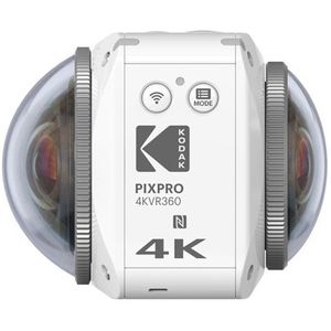 Kodak - Pixpro 4KVR360 - Action Cam - Wit - 360° Fotografie en Video
