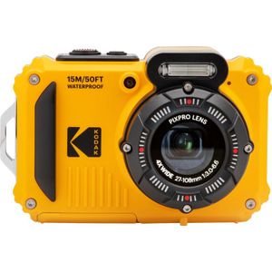 Kodak WPZ2 Digitale camera 15 Mpix Zoom optisch: 4 x Geel Incl. accu, Incl. flitser Beeldstabilisatie, WiFi, Waterdicht, Onderwatercamera, Schokbestendig,