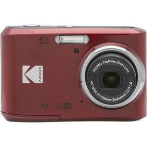 KODAK Pixpro FZ45-16.44 Megapixel Digitale Kompaktkamera, 4X optischem Zoom, 2.7 Zoll LCD, 720p HD-Video, AA-Batterie - Rot