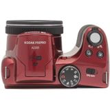 KODAK PIXPRO Astro Zoom AZ255-RD 16MP digitale camera met 25x optische zoom 24mm groothoek 1080P Full HD-video en 3 inch LCD-scherm (rood)