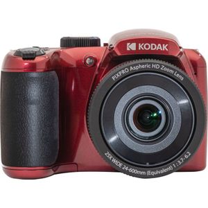 KODAK PIXPRO Astro Zoom AZ255-RD 16MP digitale camera met 25x optische zoom 24mm groothoek 1080P Full HD-video en 3 inch LCD-scherm (rood)